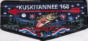 Patch Scan of 490241- Kuskitannee 168 America 250
