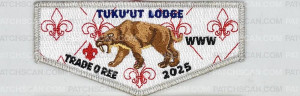 Patch Scan of Tuku'ut Lodge Trade-o-ree Flap