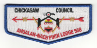 Ahoalan-Nachpikin Lodge Flap (Bird) Chickasaw Council #558