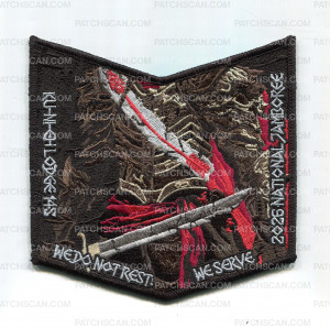 Patch Scan of Dan Beard Council 2026 Jamboree OA (Pocket Piece) Shadow