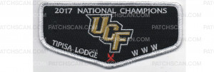 Patch Scan of UCF Flap White Border (PO 87706)