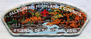 Patch Scan of Allegheny Highlands FOS 2015