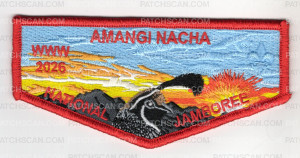 Patch Scan of GEC Amangi Nacha Jamboree 2026(Flap/Red)