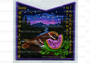 Patch Scan of 2026 National Jamboree Pocket Patch (PO 103953)