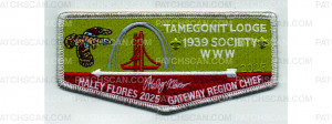 Patch Scan of 1939 Society Flap Haley Flores (PO 102861)
