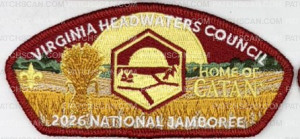 Patch Scan of Virgina Headwaters Council Delegate Set