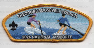Patch Scan of TRC 2026 NATIONAL JAMBOREE PADDLEBOARD CSP