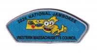 WMC National Jamboree Contingent 2026(Western Mass State-Silver)(Ghosted #) Western Massachusetts Council #234