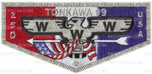 Patch Scan of CAC TONKAWA 250TH LODGE FLAP