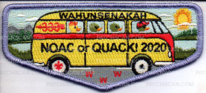 Patch Scan of Colonial Virginia Council NOAC or Quack! Wahunsenakah 2019