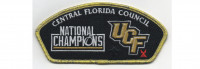 National Champions CSP Metallic Gold Border (PO 88107) Central Florida Council #83