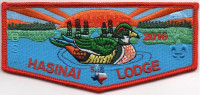 HASINAI LODGE FLAP 2016 Three Rivers Council #578