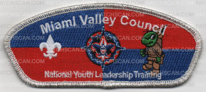 Patch Scan of MVC NYLT CSP METALLIC SILVER BORDER