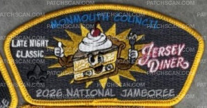 Patch Scan of Monmouth Council Jamboree Set