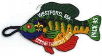 X166805A PACK 95 SPRING CAMPOUT 2013 Pack 95