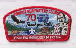 Patch Scan of Virgina Headwaters Council - Bill Loeble CSPs