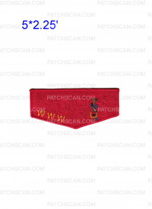 Patch Scan of Louisiana Purchase Council OA Flap 2026(Red)