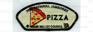 Patch Scan of 2026 National Jamboree CSP Pizza (PO 103790)