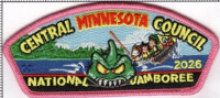 CMC 26 Jamboree CSP Pink Central Minnesota Council #296