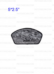 Patch Scan of Louisiana Purchase Council 2026 Jamboree (Gray)