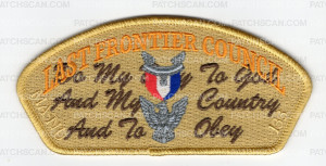 Patch Scan of Last Frontier Council Ma-Nu 133 Eagle CSP