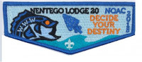 Nentego Lodge 20 NOAC 2018 Flap  Del-Mar-Va Council #81