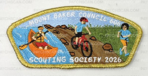 Patch Scan of Mt. Baker Scouting Society 2025 CSP