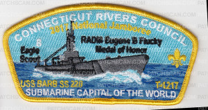 Patch Scan of CRC National Jamboree 2017 Barb #9