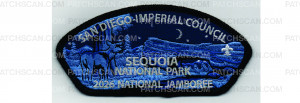 Patch Scan of 2026 National Jamboree CSP Sequoia (PO 103165)
