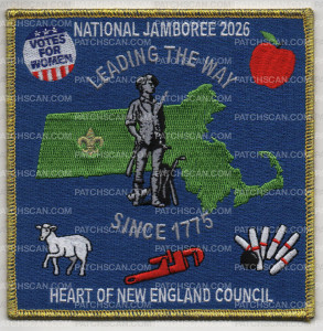 Patch Scan of HNEC JAMBOREE 2026 GOLD SQUARE