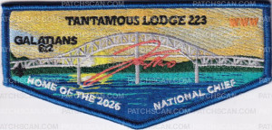 Patch Scan of 486060- Home of the National Chief 