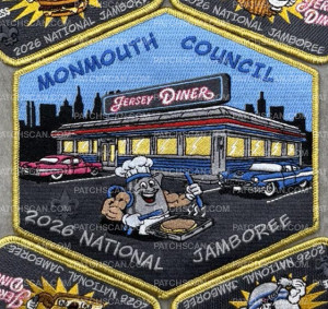 Patch Scan of Monmouth Council Jamboree Set