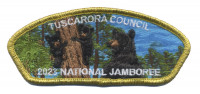 2023 NSJ Tuscarora "Bear" CSP (Gold Metallic) Tuscarora Council #424