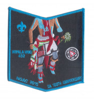 K123636 - GRAND CANYON COUNCIL - NOAC 2015 POCKET FLAP (BLUE) Grand Canyon Council #10