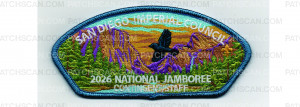 Patch Scan of 2026 National Jamboree CSP Contingent/STAFF (PO 103169)