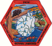 484944- National Jamboree center patch  Longhouse Council
