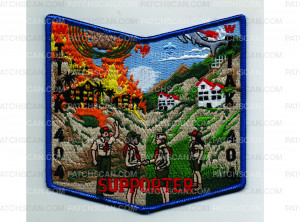 Patch Scan of Wildfire Fundraiser Pocket Patch (PO 102839)