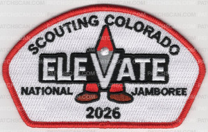 Patch Scan of Scouting Colorado National Jamboree 2026 CSP