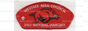 Patch Scan of 2023 National Jamboree CSP Razorback (PO 101284)