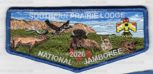 Patch Scan of Southern Prairie 2026 NJ flap blue border