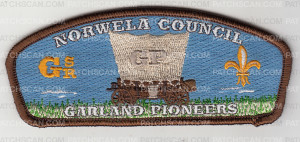 Patch Scan of X166482B GARLAND PIONEERS (csp)