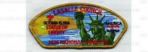 Patch Scan of 2026 National Jamboree CSP Statue of Liberty (PO 103458)