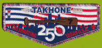 Takhone 7 250 Years U.S.A. 2026 dues flap Pathway to Adventure Council #