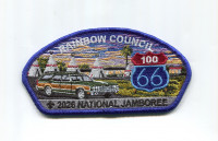 Rainbow Council 2026 NJ station wagon JSP blue bdr Rainbow Council #702