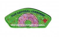 WMC National Jamboree Contingent 2026 (Doughnut CSP - Green) Western Massachusetts Council #234