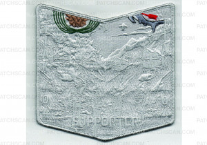 Patch Scan of Wildfire Fundraiser Pocket Patch (PO 102839)