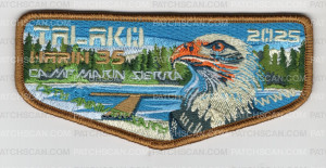 Patch Scan of Talako 2025 Marin 35 Camp Marin Sierra flap