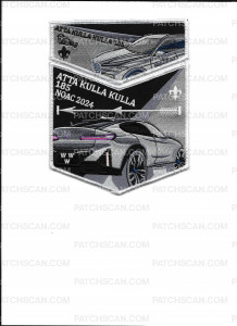 Patch Scan of NOAC 2024 VIGIL BLACK BOTTOM