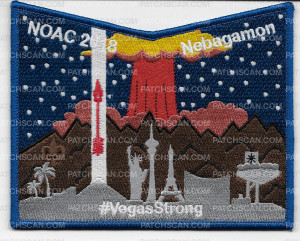 Patch Scan of NOAC 2018 Nebagamon - pocket patch