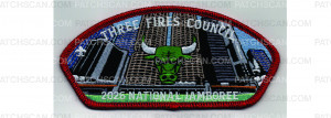 Patch Scan of 2026 National Jamboree CSP Chicago River (PO 103465)